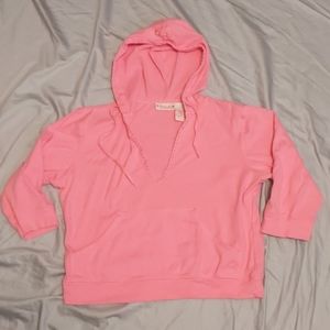 Vtg. Bermuda Bay Cropped Hoodie